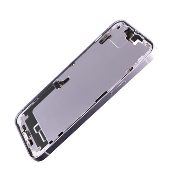 iPhone 14 Plus Baksida med Komplett Ram - Lila Lila