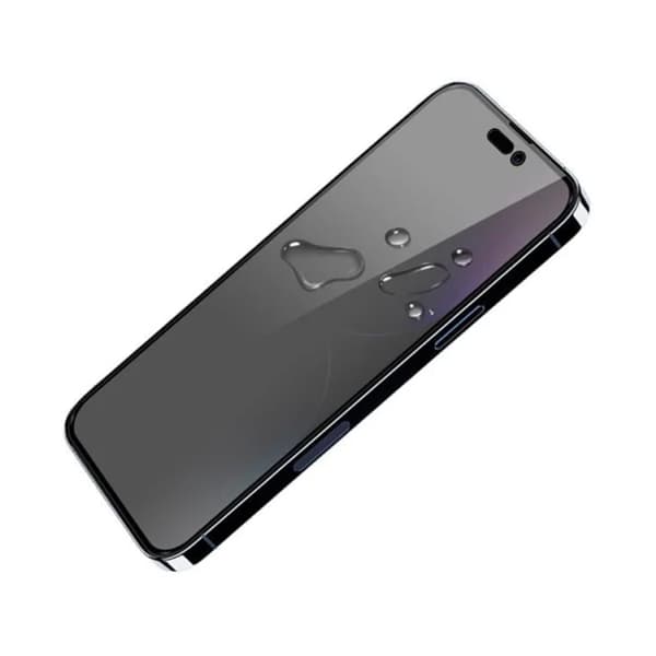 Skärmskydd iPhone 14 Pro - Privacy 3D Härdat Glas Transparent