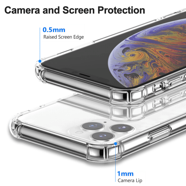 iPhone 11 Shockproof Csae Transparent Transparent