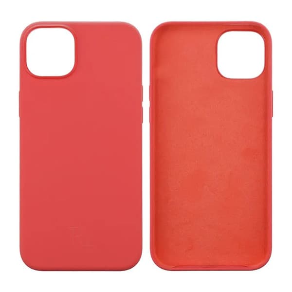 iPhone 15 Plus Mobilskal Silikon Rvelon - Röd Röd