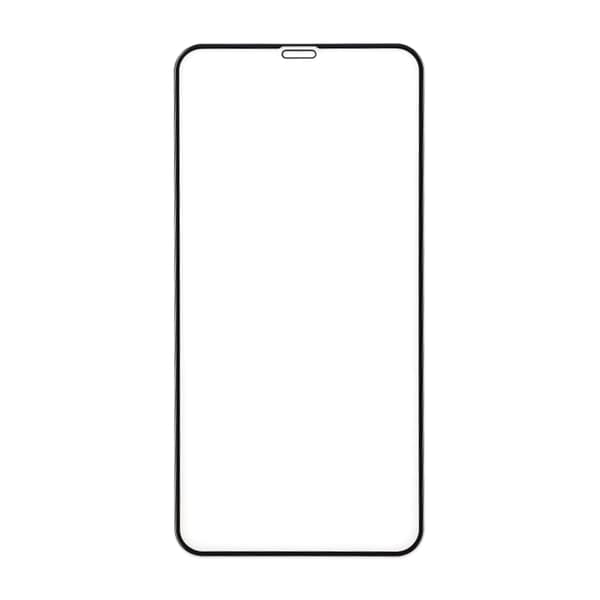 Screen Protector iPhone 11 Pro Max and XS Max - 3D Tempered Glass Black - bulk Svart