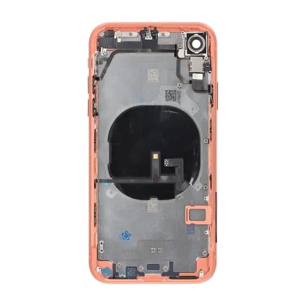 iPhone XR Baksida med Komplett Ram OEM - Rosa Rosa