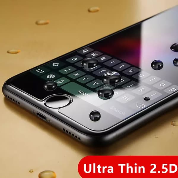 iPhone 6/7/8/SE (2020/2022) Screen Protector - Tempered Glass Aluminum 2.5D Transparent(bulk) Transparent