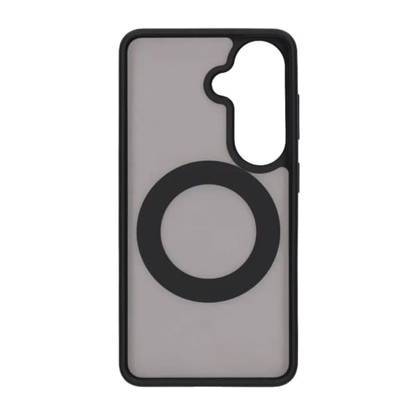 Matte case 360 rotating bracket Mobile Phone Case For Samsung S26 Black Svart