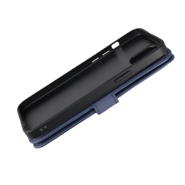 iPhone 15 Plus Plånboksfodral Magnet Rvelon - Blå Blå