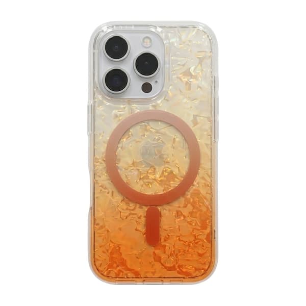 Dreamy Ocean MagSafe Phone Case For iPhone 16 Pro Max Orange Orange