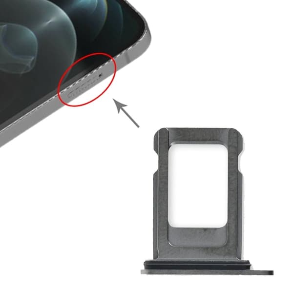 iPhone 12 Pro/12 Pro Max Simkortshållare - Grå Grå
