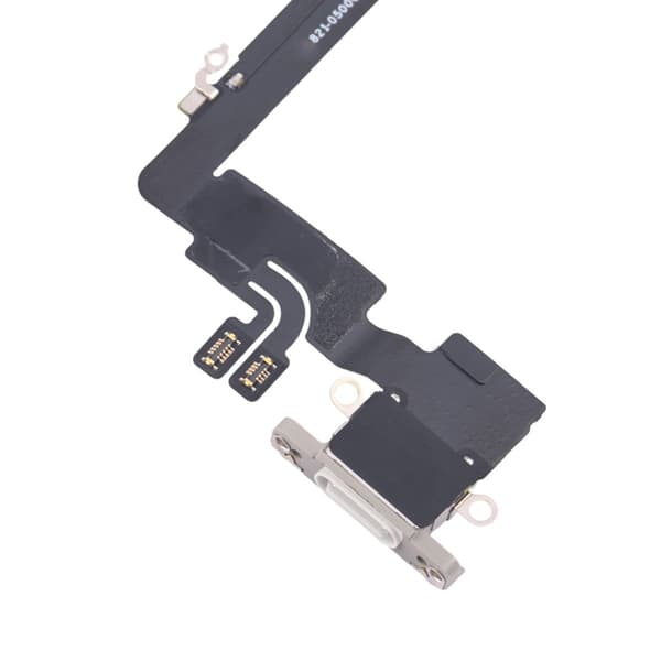 iPhone 16 Pro Max Laddningskontakt Flexkabel Original - Vit Vit