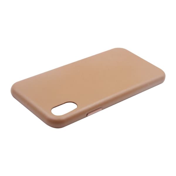 iPhone X/XS Läderfodral - Brun Brun