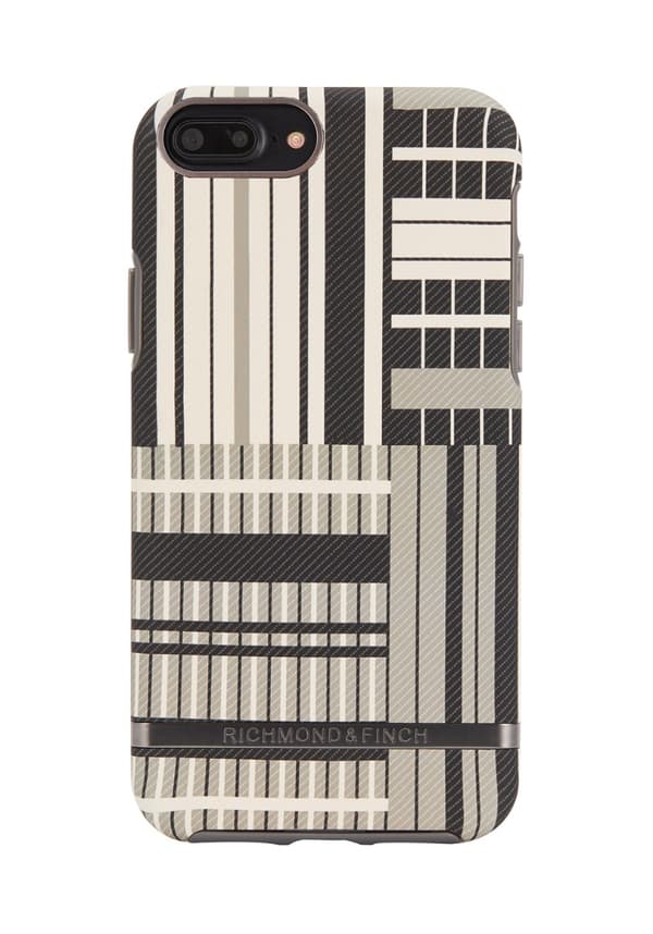 Richmond Finch Case Platinum Stripes for iPhone 7 and 8 Plus Mönstrat