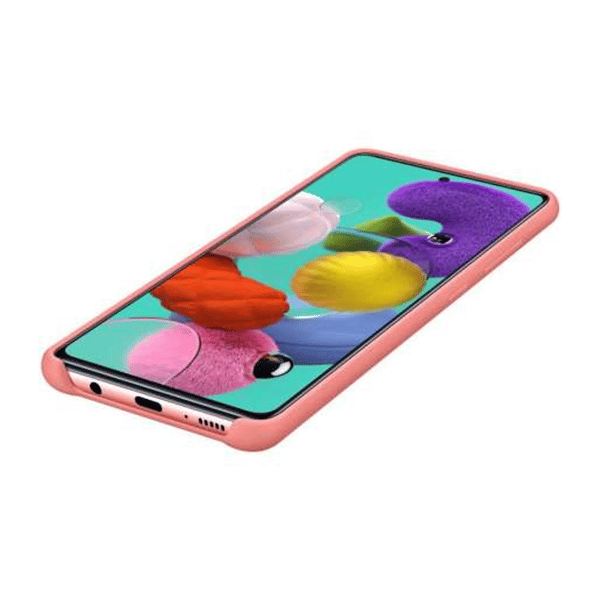 Samsung Galaxy A72 Silikonskal - Rosa Rosa