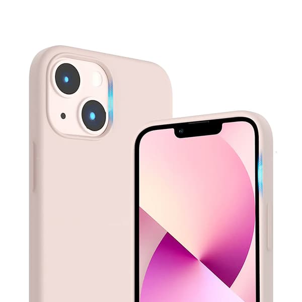 iPhone 14 Silicone Case Rvelon - Sand Pink Sand Rosa
