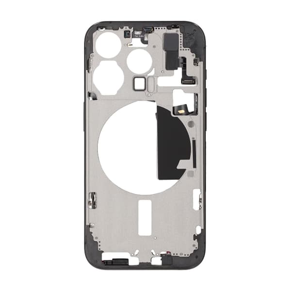 iPhone 15 Pro Mittenram med smådelar OEM - Titansvart