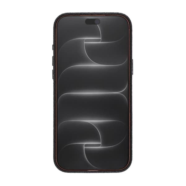 Crystal Grain Full Wrap Magnetic PU Leather Case For iPhone 17 Pro Max/18 Pro Max Black