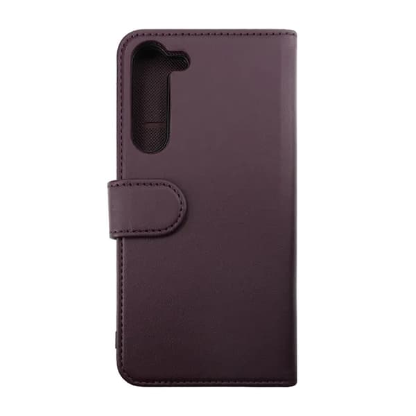 RV Magnetic Wallet Case For Galaxy S23 Plus Dark Cherry Lila
