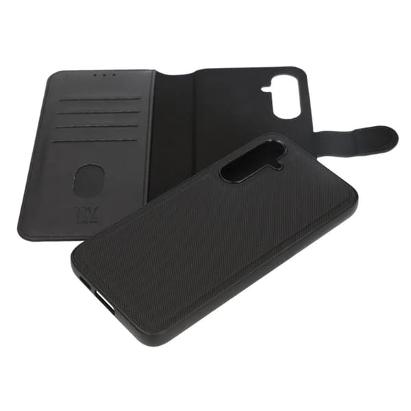 Samsung Galaxy A25 Wallet Case Magnet Rvelon - Black Svart