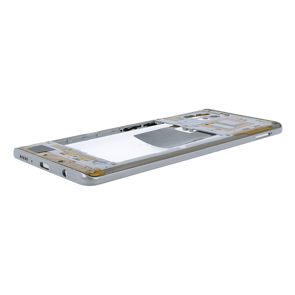 Samsung Galaxy A42 5G (SM-A426) Mitten Ram Original - Vit/Grå Grå Vit