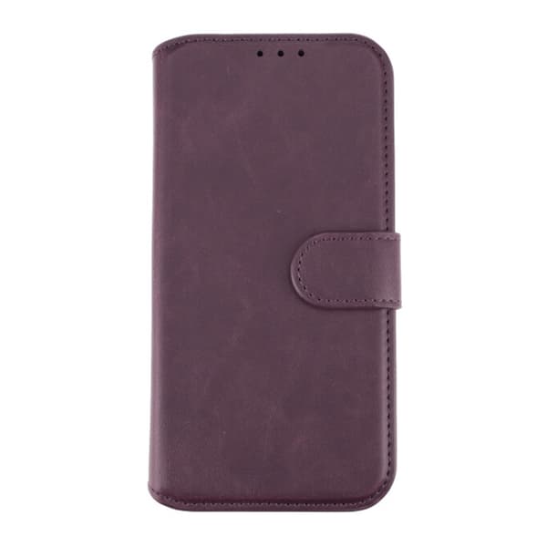 iPhone 15 Plånboksfodral Magnet Rvelon - Lila Lila