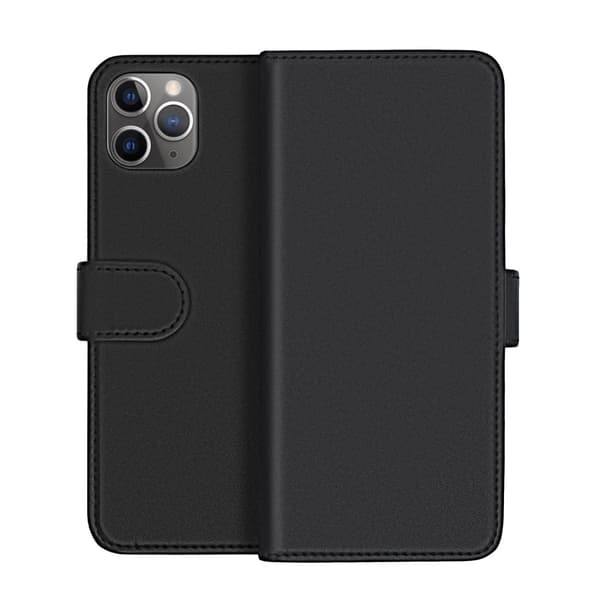 iPhone 11 Pro Max Plånboksfodral Magnet Rvelon - Svart Svart