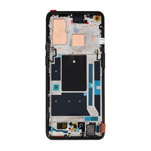 OnePlus 9 Skärm/Display - Svart Svart