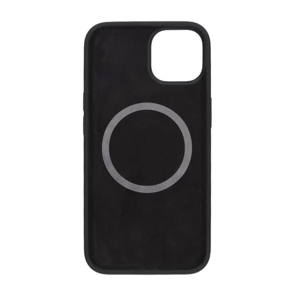 Rvelon Mobile Case Silicone MagSafe for iPhone 13 and 14 - Black Svart