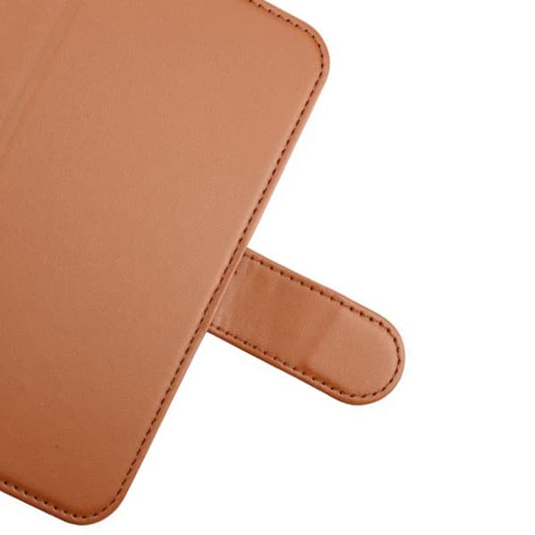 iPhone 13 Mini Wallet Case Magnet Rvelon - Gold Brown Brun