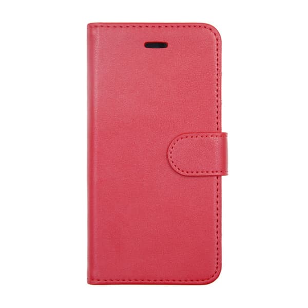 iPhone 6/6S Plånboksfodral Magnet Läder med Stativ - Röd Röd