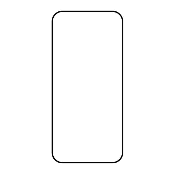 Screen Protector for iPhone 17 Pro Max – 3D Black Glass RV Bulk no frame Svart