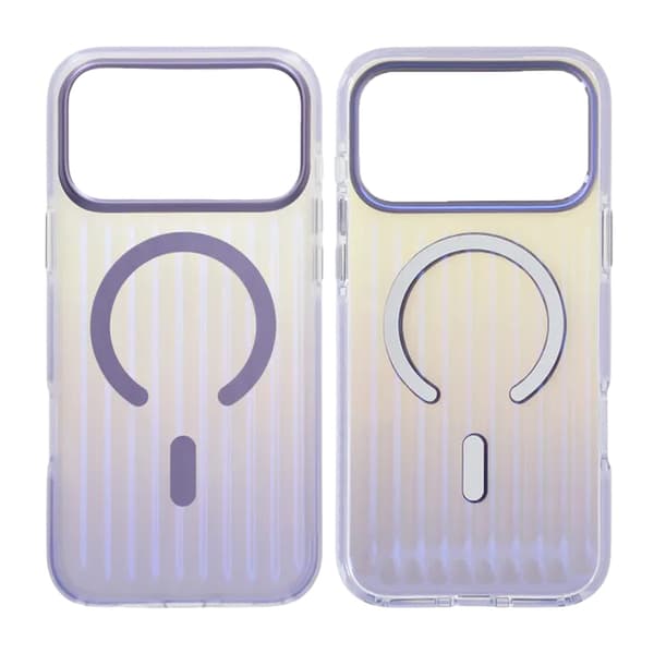 Corrugated MagSafe Mobile Case for iPhone 17 Pro - Light Purple Light Purple