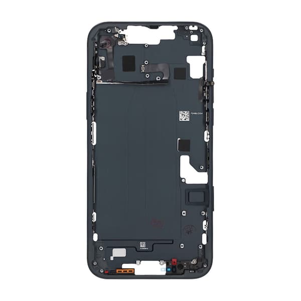 iPhone 14 Plus Mittenram med smådelar OEM - Svart Svart