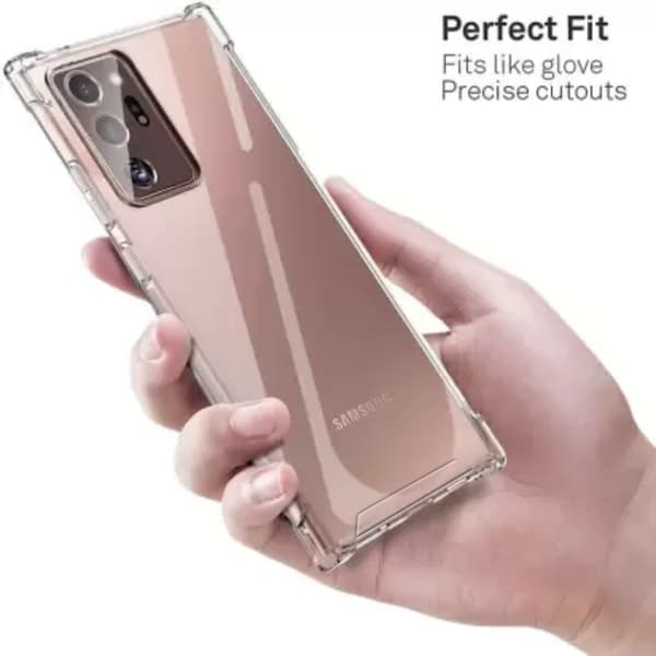 Stöttåligt Skal Samsung Galaxy Note 20 5G - Transparent Transparent