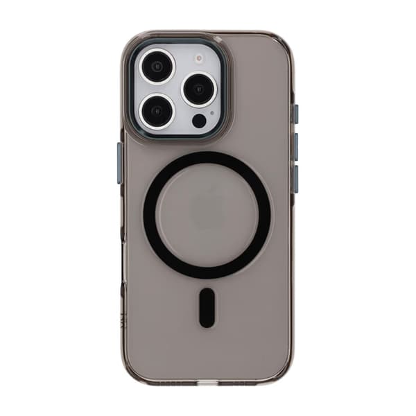 iPhone 16 Pro Mobilskal TPU med Magnet Rvelon - Svart Svart