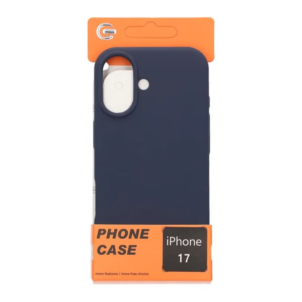 Mobilskal Mjukt Silikon för iPhone 17 - Mörkblå Dark Blue
