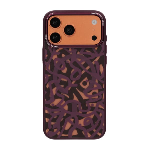 Graffiti Craft MagSafe Case For iPhone 17 Pro Purple Lila