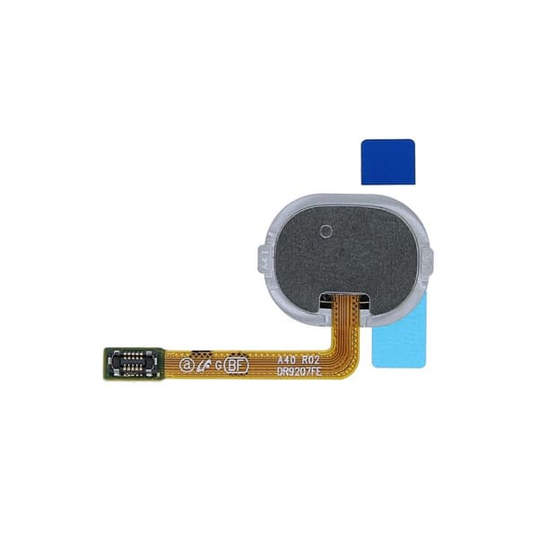 Samsung Galaxy A40 Fingeravtrycksläsare - Vit Vit