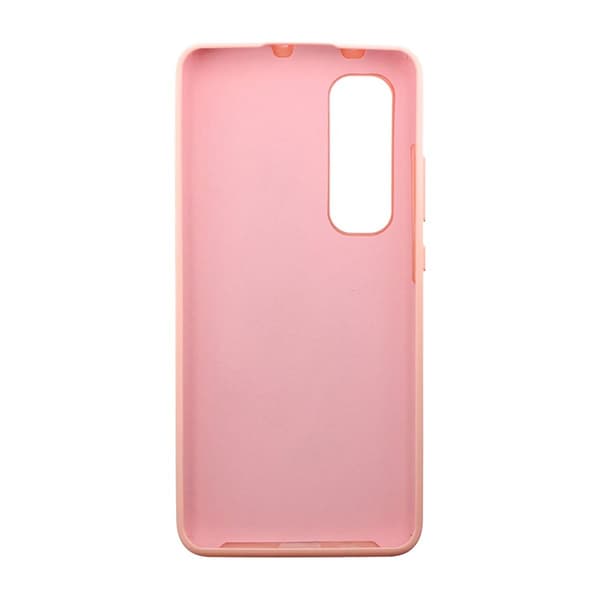 Mobilskal Silikon Mi Note 10 Lite - Rosa Rosa