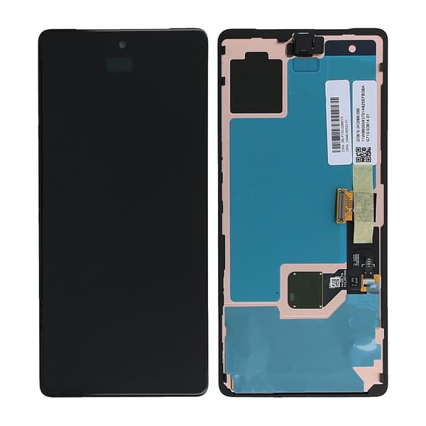 Google Pixel 7 Skärm med LCD Display - Svart Svart