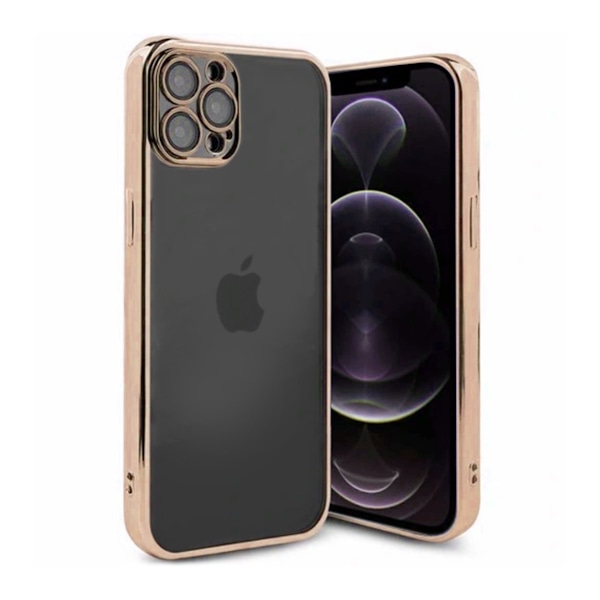 Luxury Mobilskal iPhone 12 Pro - Guld Guld