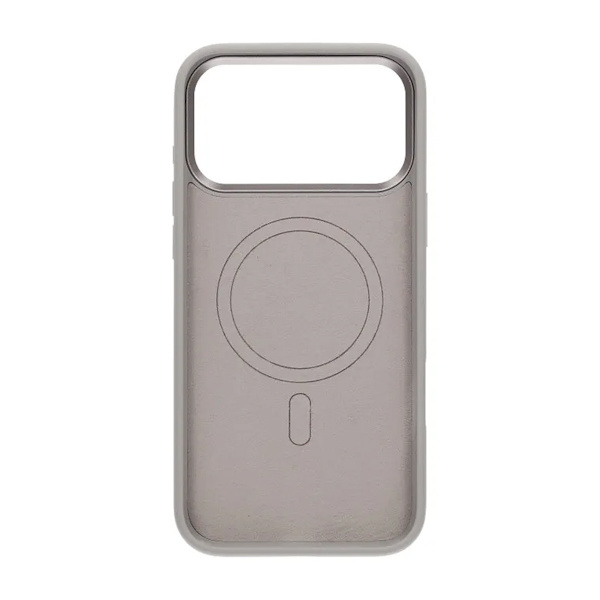 Mobilskal Silikon med Magsafe för iPhone 17 Pro Max - Ljusgrå Light Grey