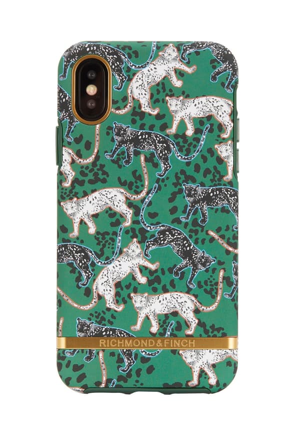 Richmond and Finch Green Leopard iPhone XS Max Mönstrat