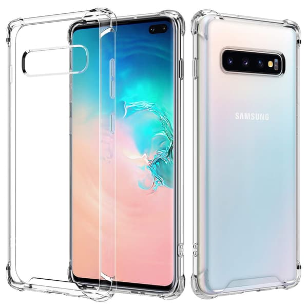 Shockproof Case Samsung Galaxy S10 Plus - Transparent Transparent