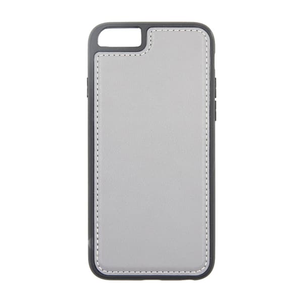 iPhone 6/6S Plånboksfodral Magnet Läder med Stativ - Grå Grå