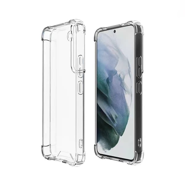 Stöttåligt Mobilskal Samsung Galaxy S22 5G - Transparent Transparent