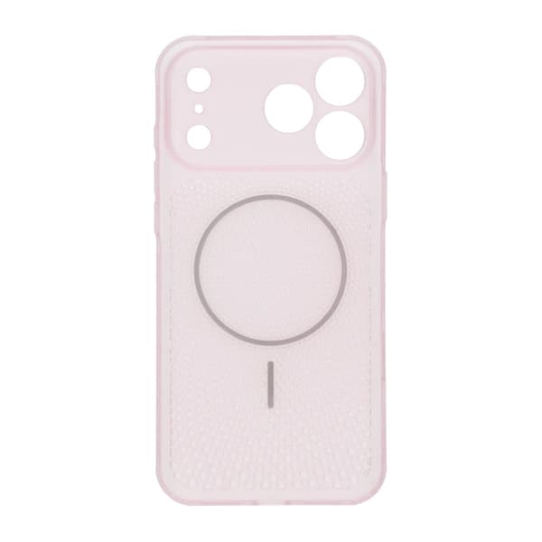 Ventilerat MagSafe-skal till iPhone 17 Pro och 18 Pro - Rosa Rosa