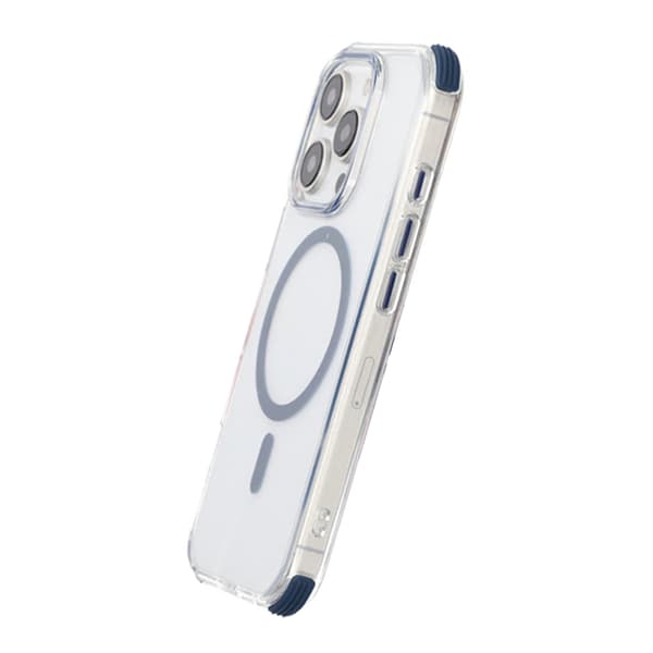 iPhone 16 Pro Rvelon Mobilskal Magnet med Kantskydd - Blå Blå