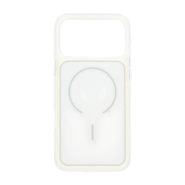 Aurora original colo Magnetic Case For iPhone 17 Pro White Vit