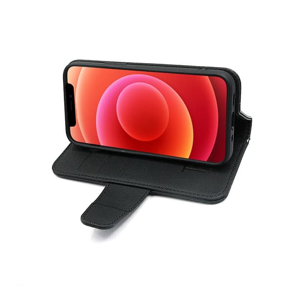 RV Wallet Case Extra Card - iPhone 12 Pro Max - Black Svart