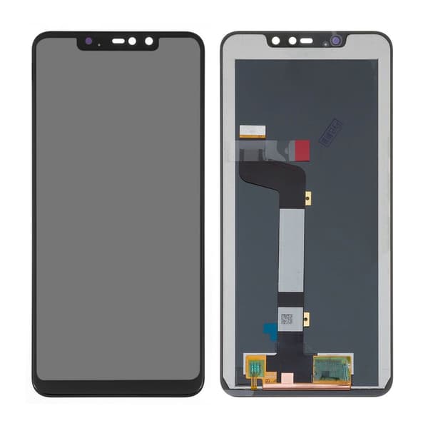 Xiaomi Redmi Note 6 PRO Skärm med LCD Display - Svart Svart