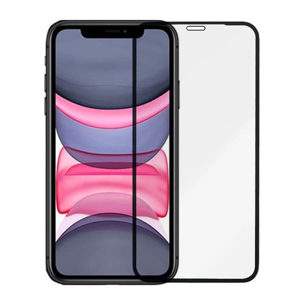Rvelon iPhone 11/XR Screen Protector - Tempered Glass Aluminum 2.5Dbulk