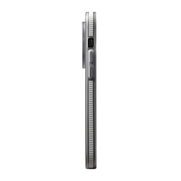 Rvelon Corrugated Magsafe Case for iPhone 12 and 12 Pro - Gray Grå